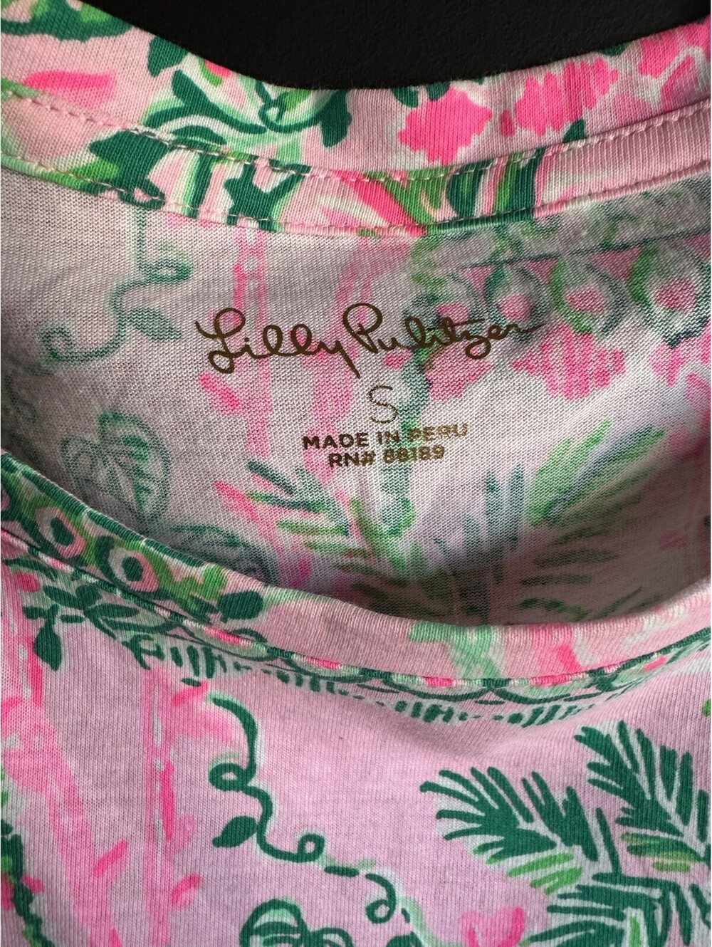 Lilly Pulitzer Cody Pink Tshirt Dress Size Small - Picture 3 of 3
